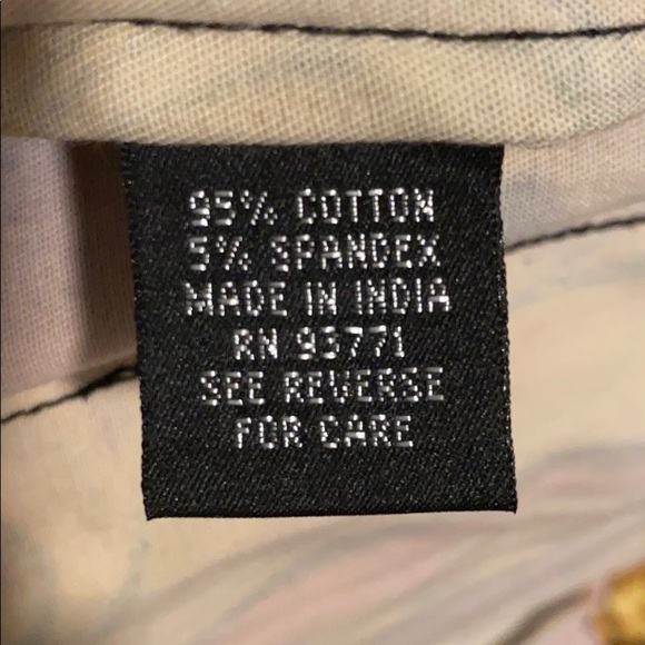 Funky Denim Style Jacket Music Inspired Art L - Picture 6 of 7